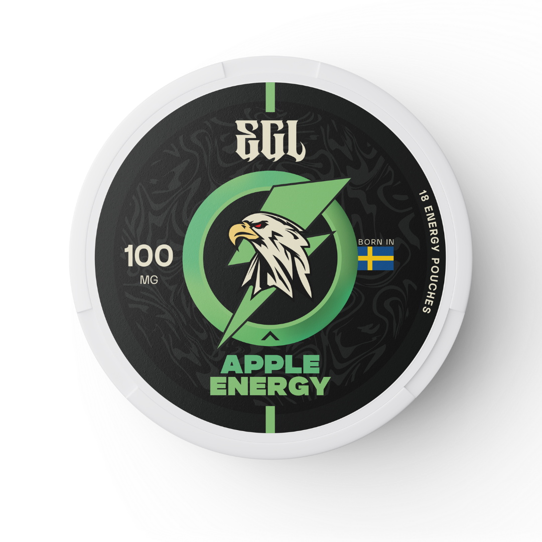 Premium OEM caffeine pouch can with branded packaging